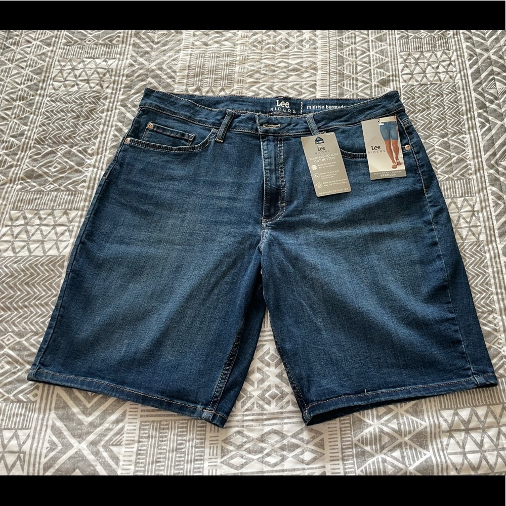 NWT Lee Denim Shorts SZ 16